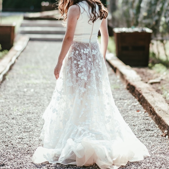 COPY - BRONX AND BANCO Fiona Bridal Gown size Small NWT - Picture 4 of 5